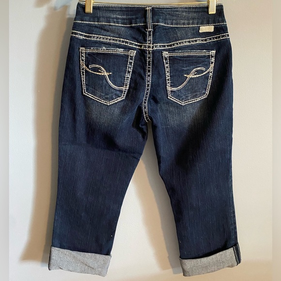 Denim Capri Pants - Picture 2 of 2